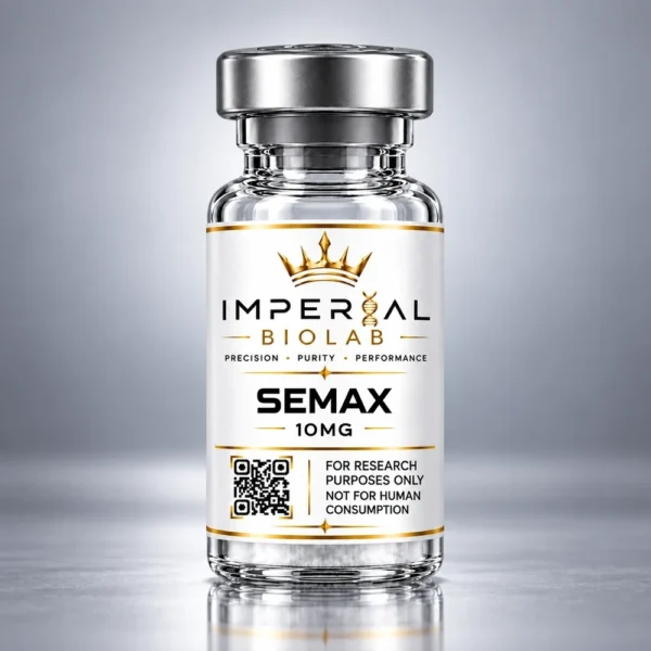 Imperial Biolab Semax 10mg research vial, for research purposes only